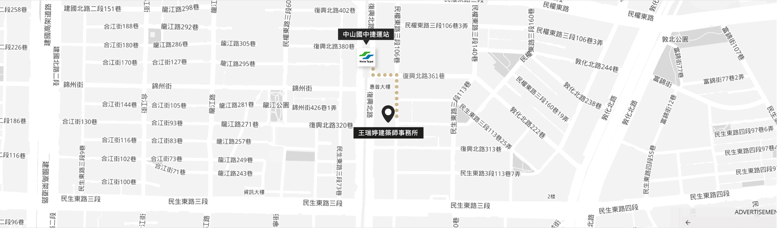 建築事務所地圖