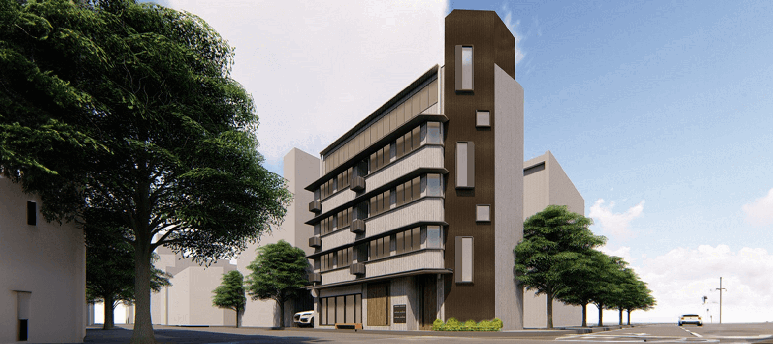 大安區四維路既有老舊公寓增建電梯及外牆拉皮案