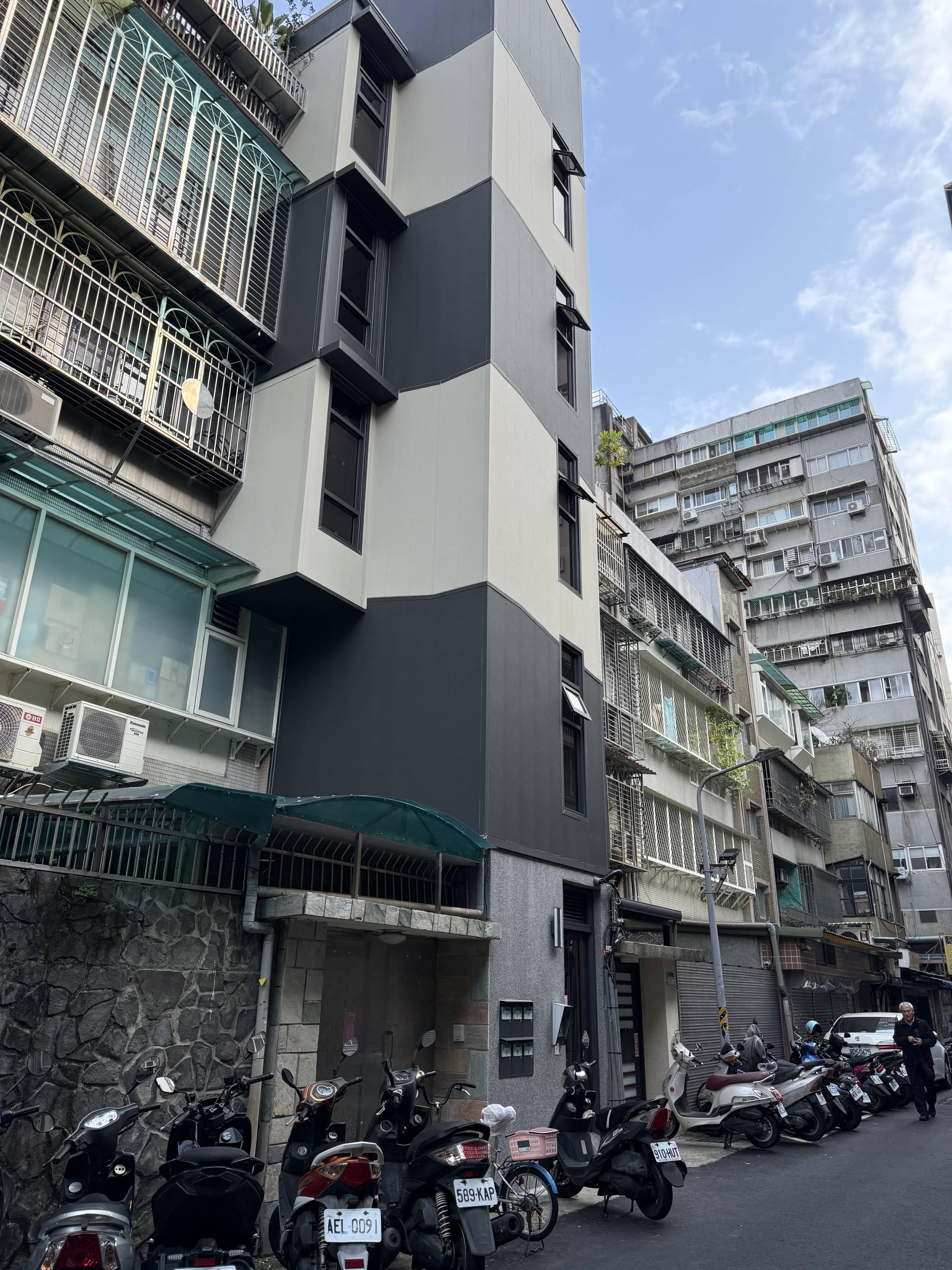 松江路老舊公寓電梯增建工程