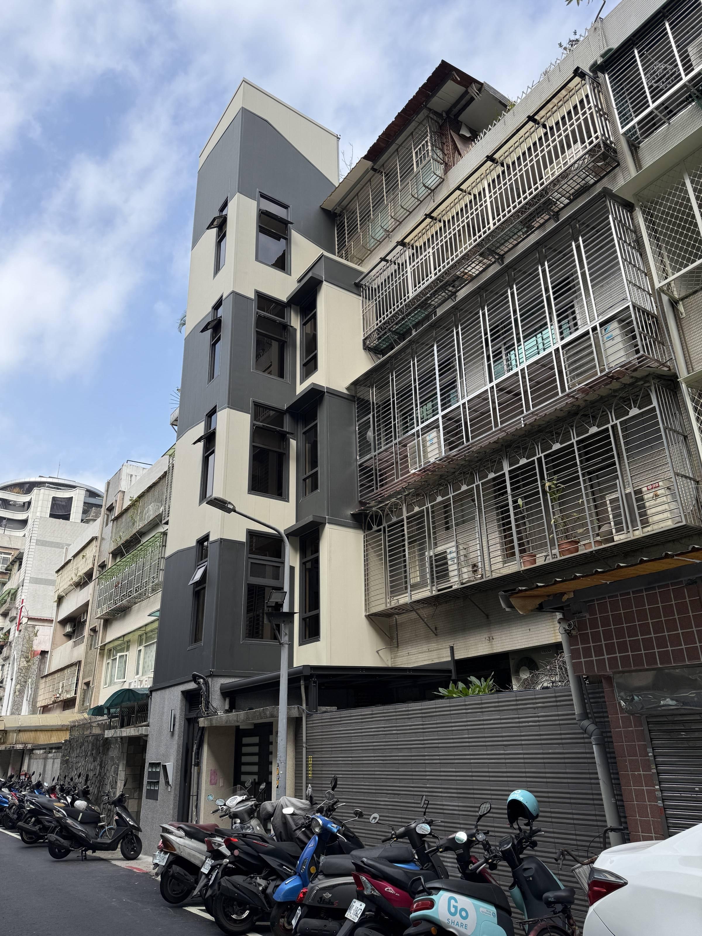 松江路老舊公寓電梯增建工程